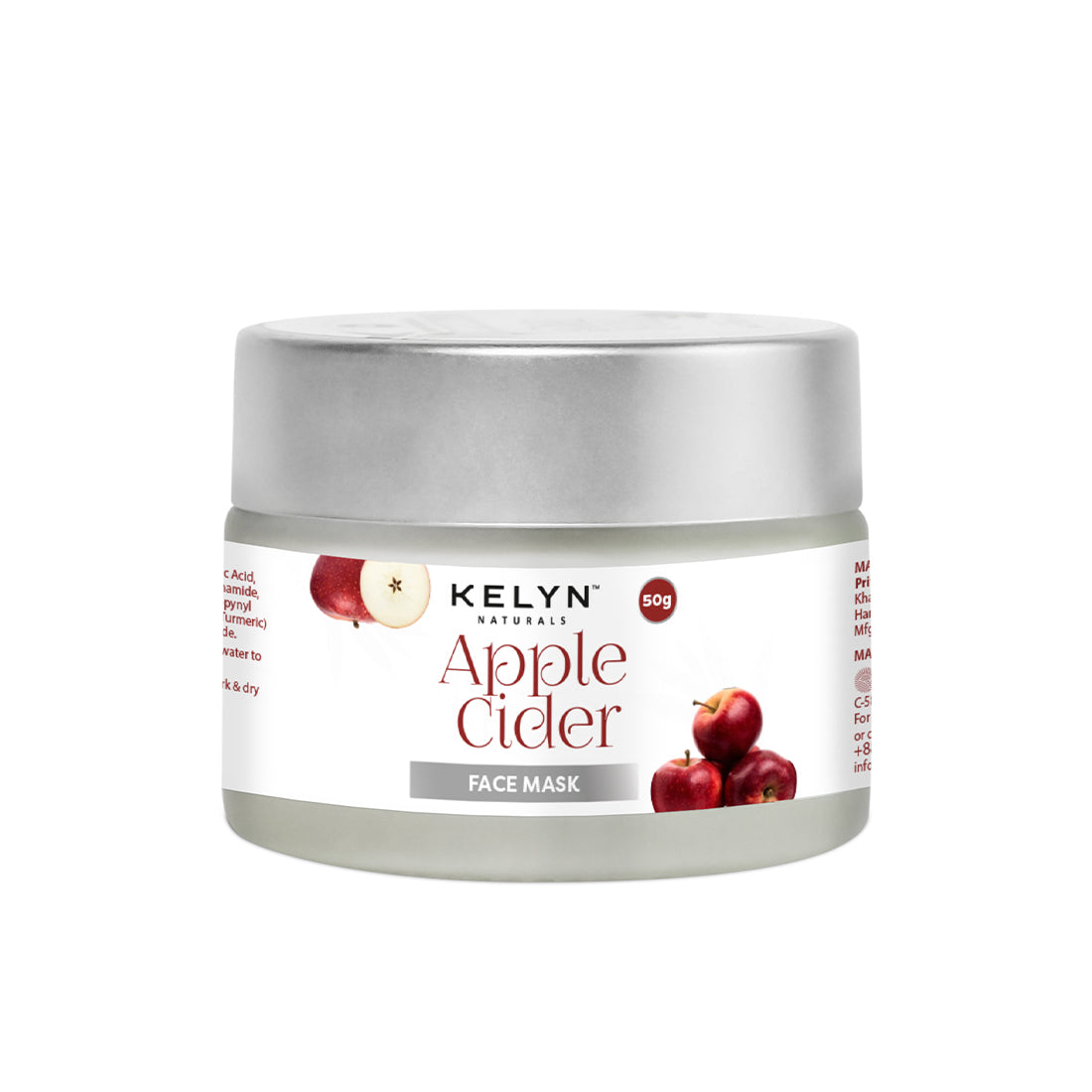 Apple Cider Face Mask with Natural Extracts – 50g