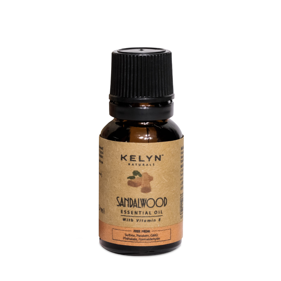 Kelyn Sandalwood Essential Oil with Vitamin E - 15ml