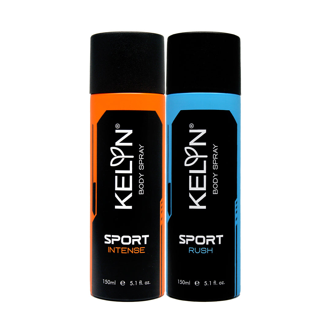 Sports Rush, Intense Deodorants Combo Body Spray (Pack of 2) 150ml each