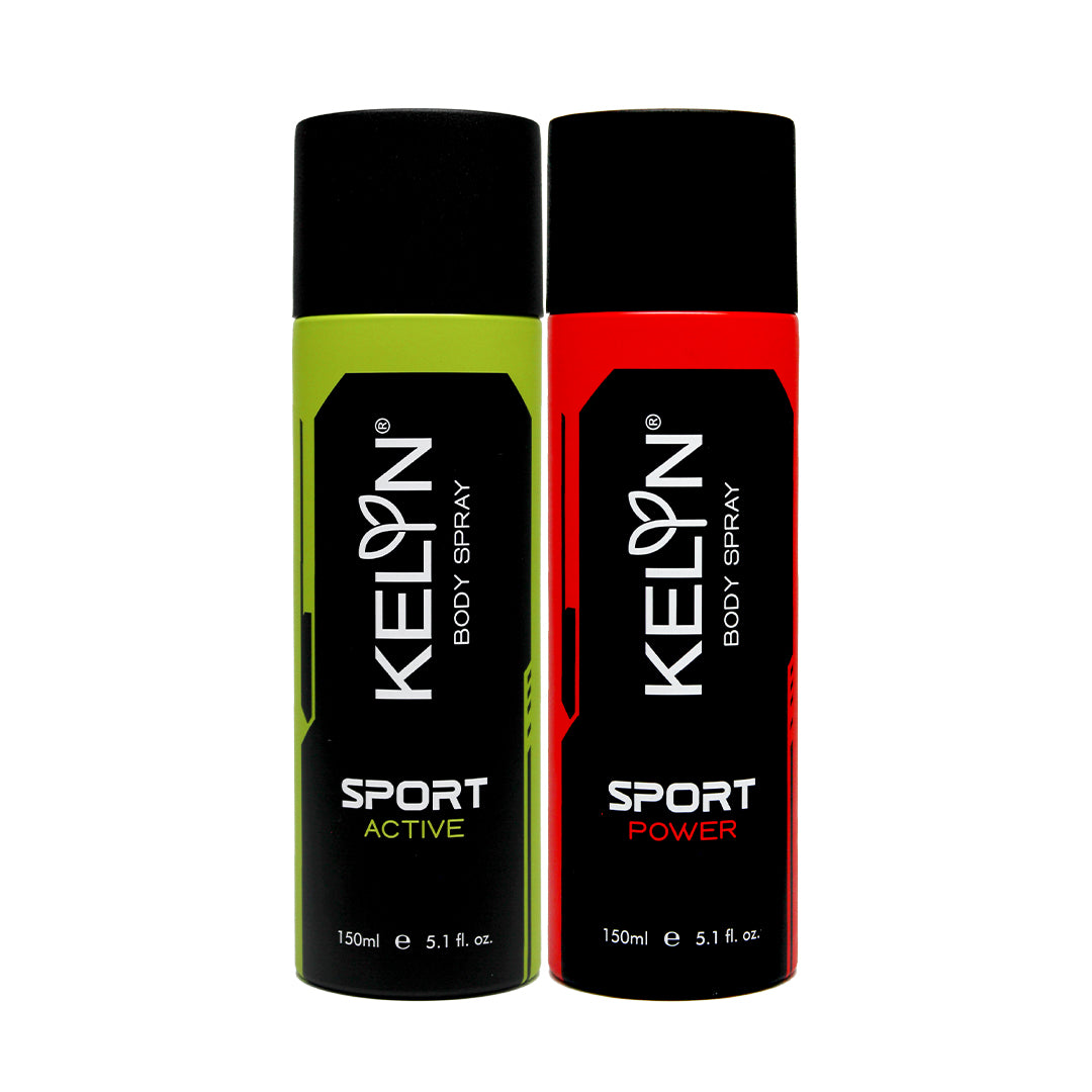 Sports Active, Power Deodorants Combo Body Spray (Pack of 2) 150ml each