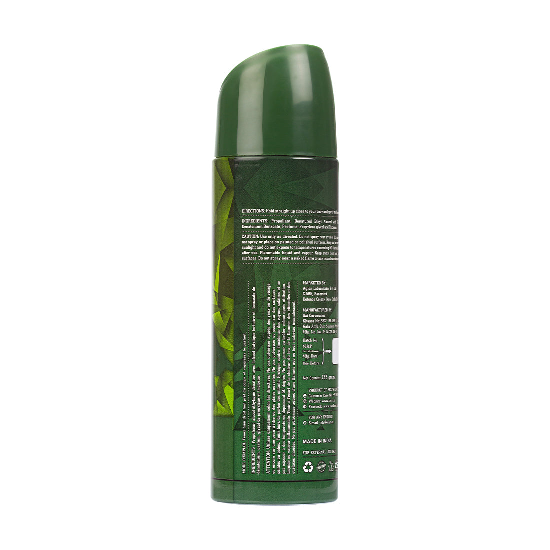 Bare Ultra Edge Deodorant for Men Body Spray, 200 ml