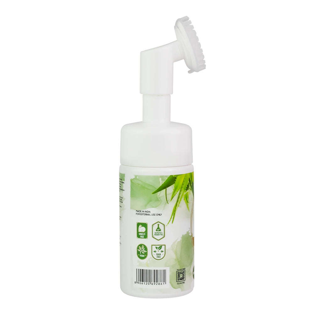 Aloe Vera Foaming Face Wash with Natural Extracts – 100ml