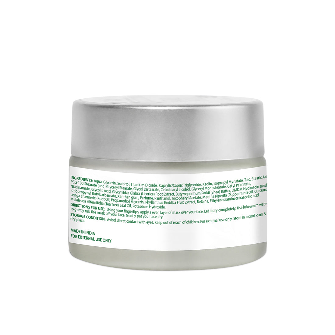 Tea Tree Face Scrub with Natural Extracts – 50g