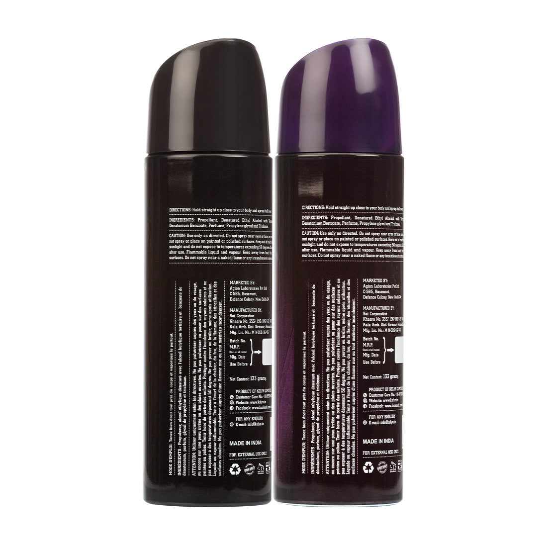 Gossip, Scoop Deodorant for Women Body Spray (Pack of 2) 200 ml each