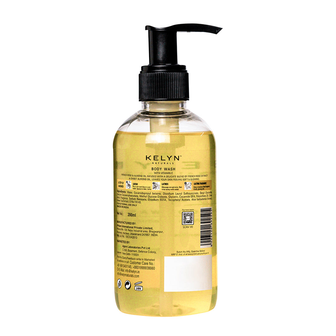 Lemon Body Wash with Vitamin E – 200ml