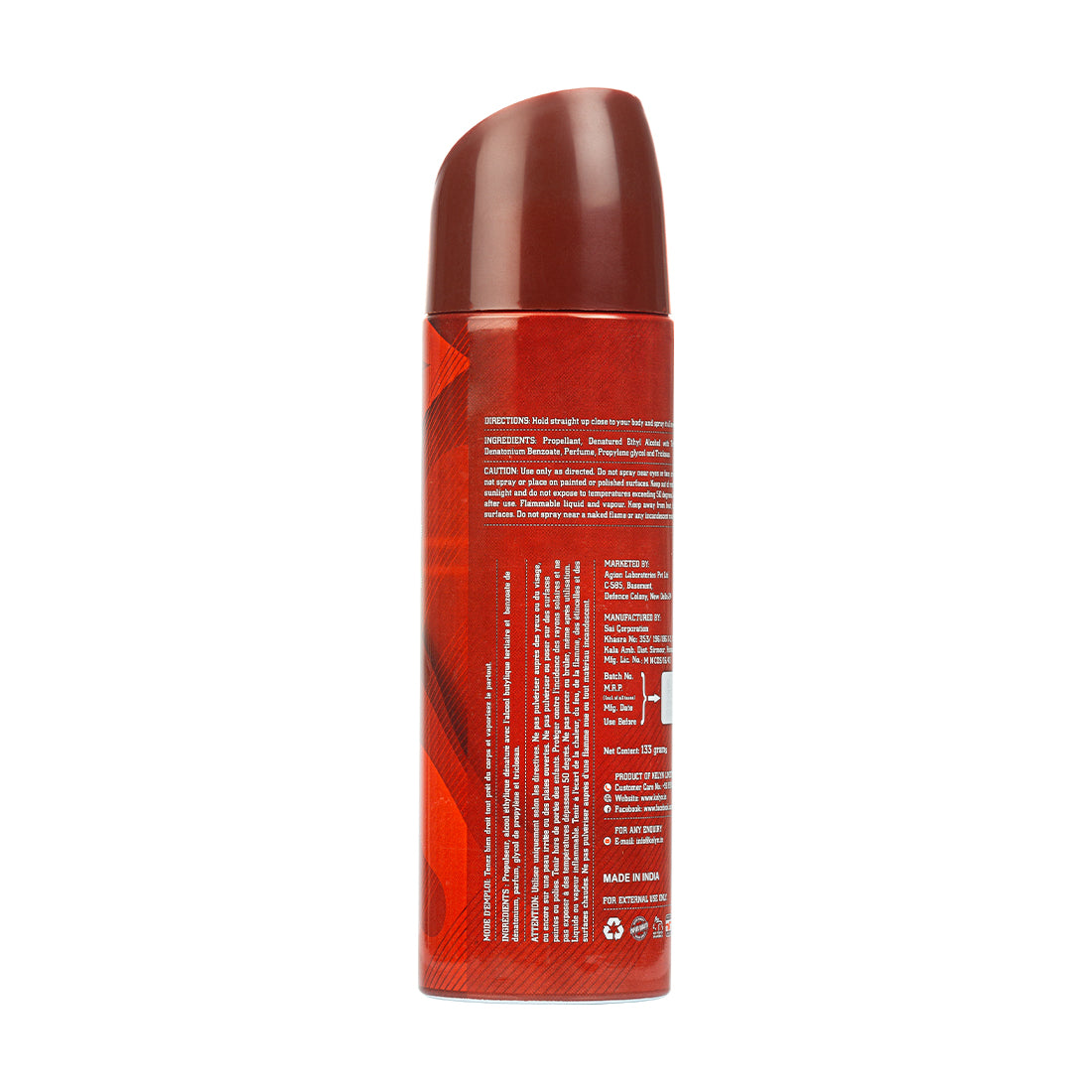 Groove Deodorant for Men Body Spray, 200 ml