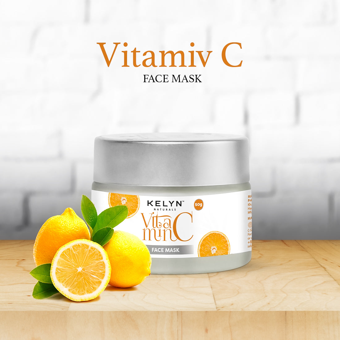 Vitamin C Face Mask with Natural Extracts – 50g