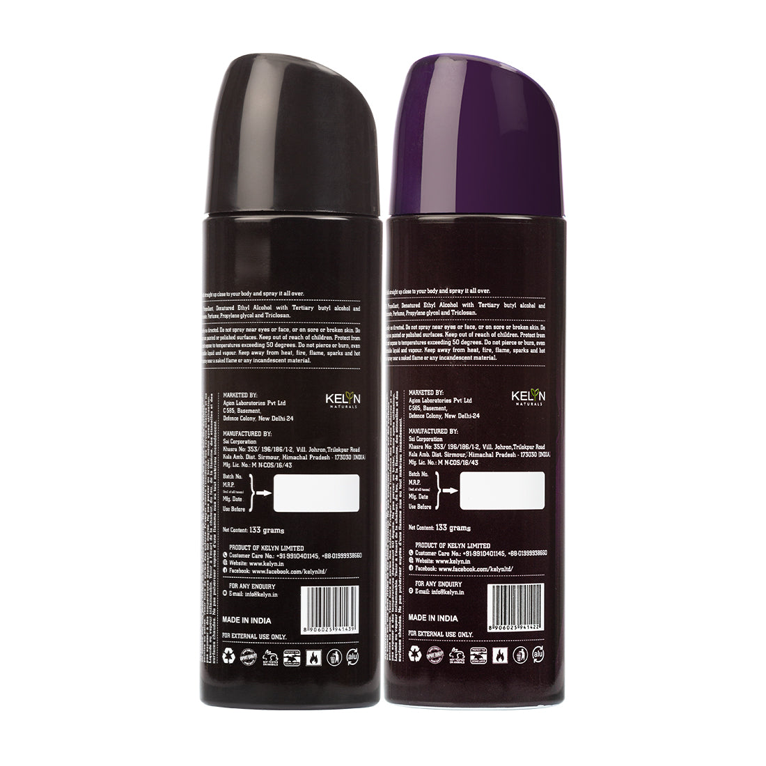 Gossip, Scoop Deodorant for Women Body Spray (Pack of 2) 200 ml each