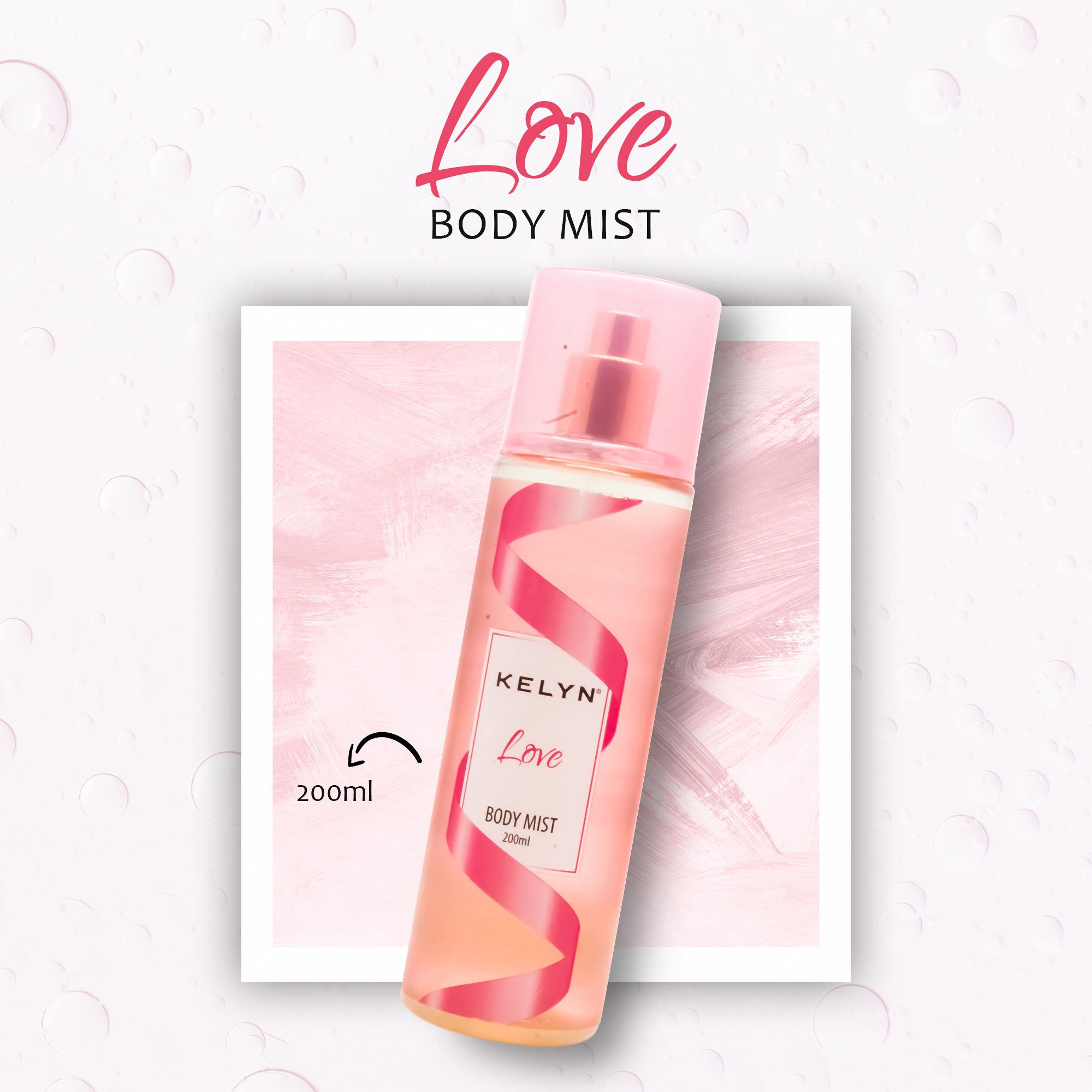 Body Mist for Women (Romance + Love) 200ml each