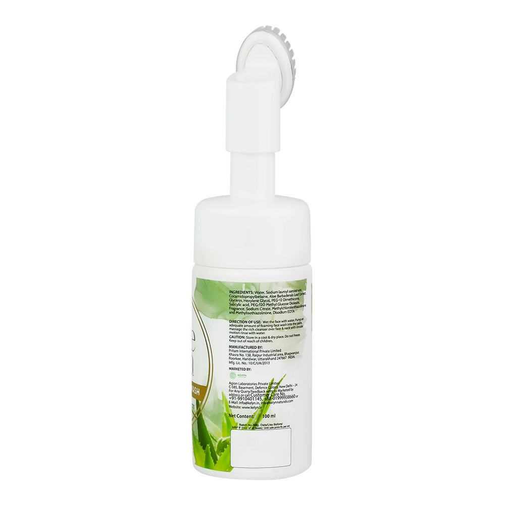 Aloe Vera Foaming Face Wash with Natural Extracts – 100ml