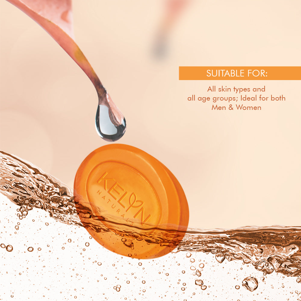 Kelyn Glycerine Honey & Almond Oil Bathing Soap (Pack of 6) – 75g each