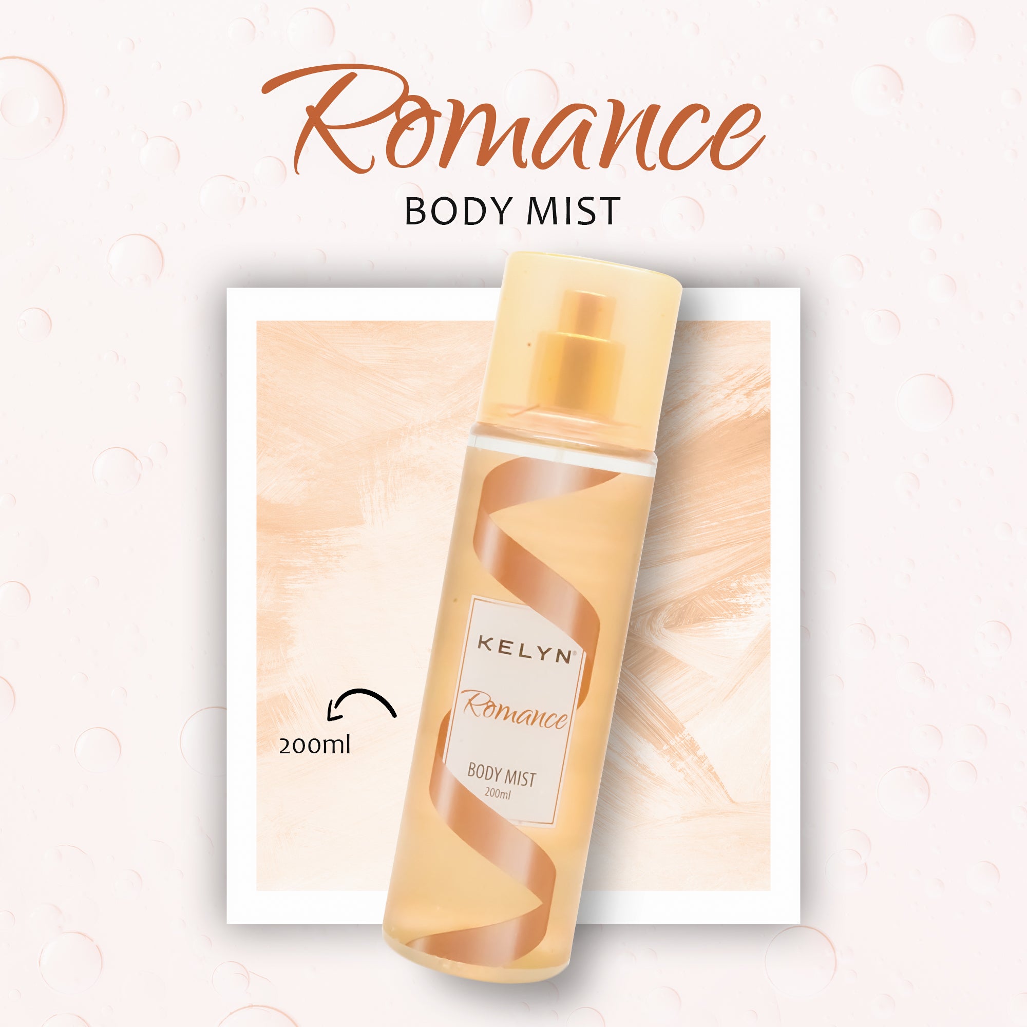 Body Mist for Women (Romance + Vintage) 200 ml each