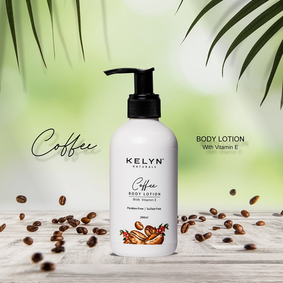 Coffee Body Lotion with Vitamin E – 200ml