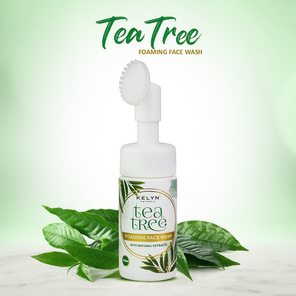 Tea Tree Foaming Face Wash with Natural Extracts – 100ml