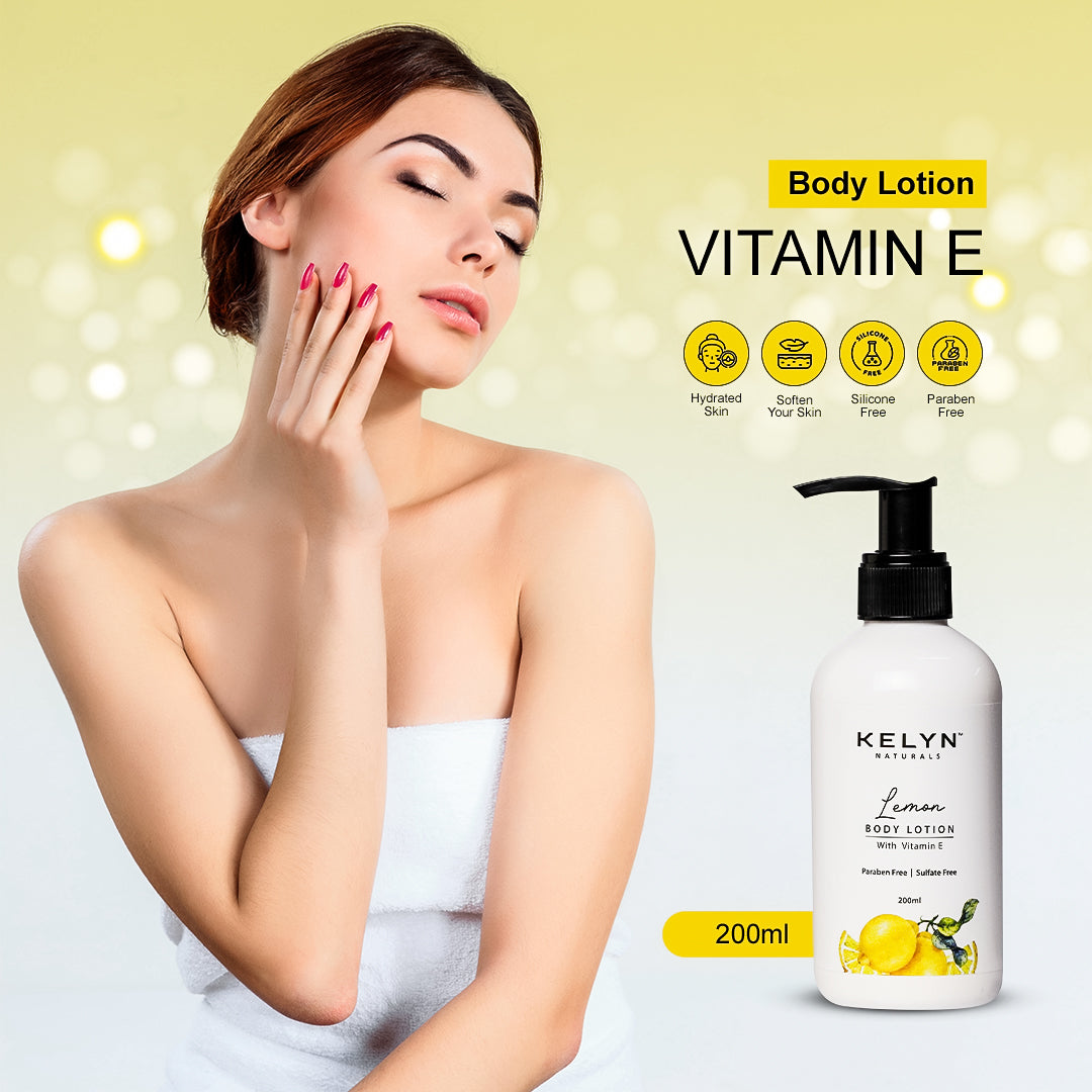 Lemon Body Lotion with Vitamin E – 200ml