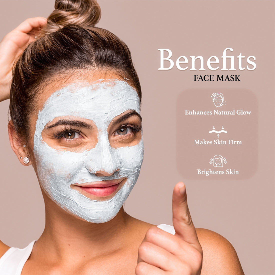 Tea Tree Face Mask with Natural Extracts – 50g