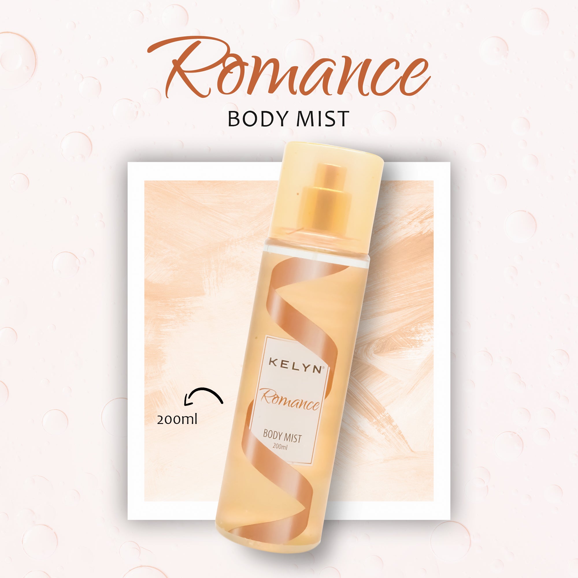 Body Mist for Women (Romance + Love) 200ml each