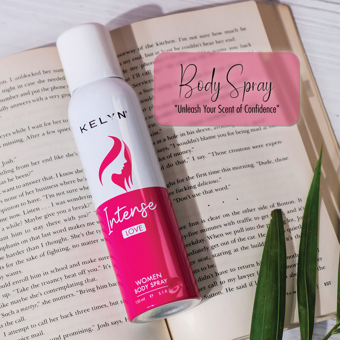 Intense Love Deodorant for Women Body Spray, 150 ml