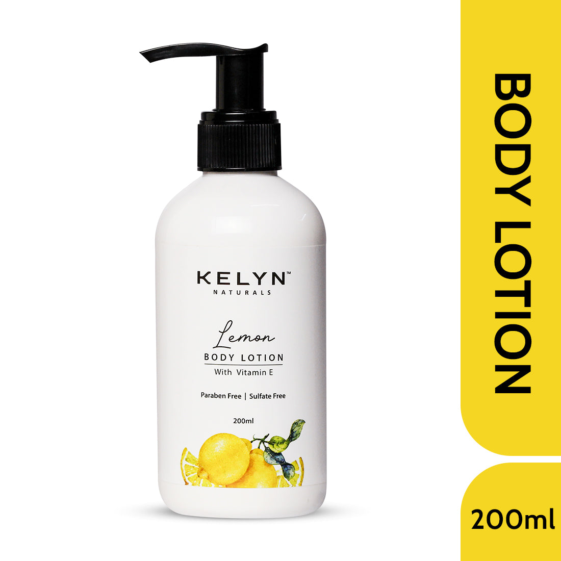 Lemon Body Lotion with Vitamin E – 200ml