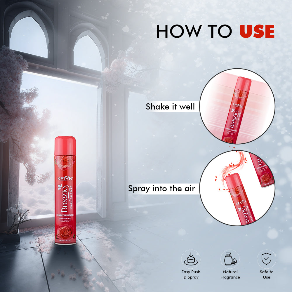 English Rose Room Freshener – Air Spray – 230ml