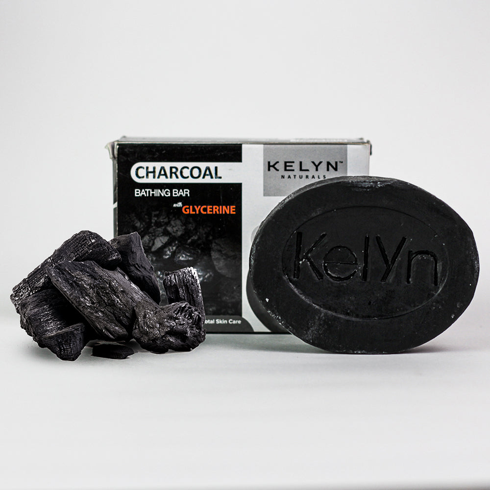 Kelyn Glycerine Charcoal Bathing Soap (Pack of 6) – 75g each