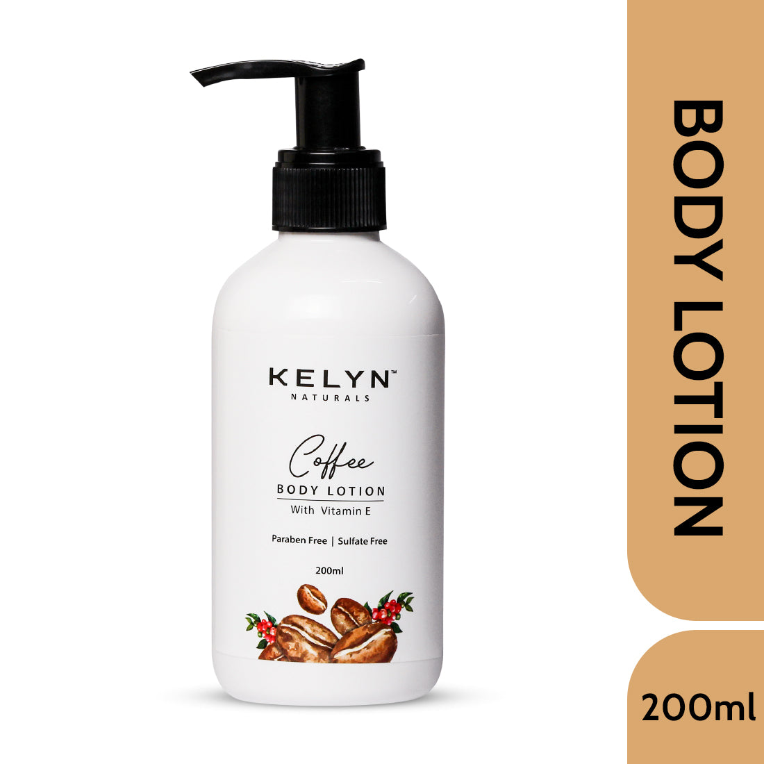 Coffee Body Lotion with Vitamin E – 200ml