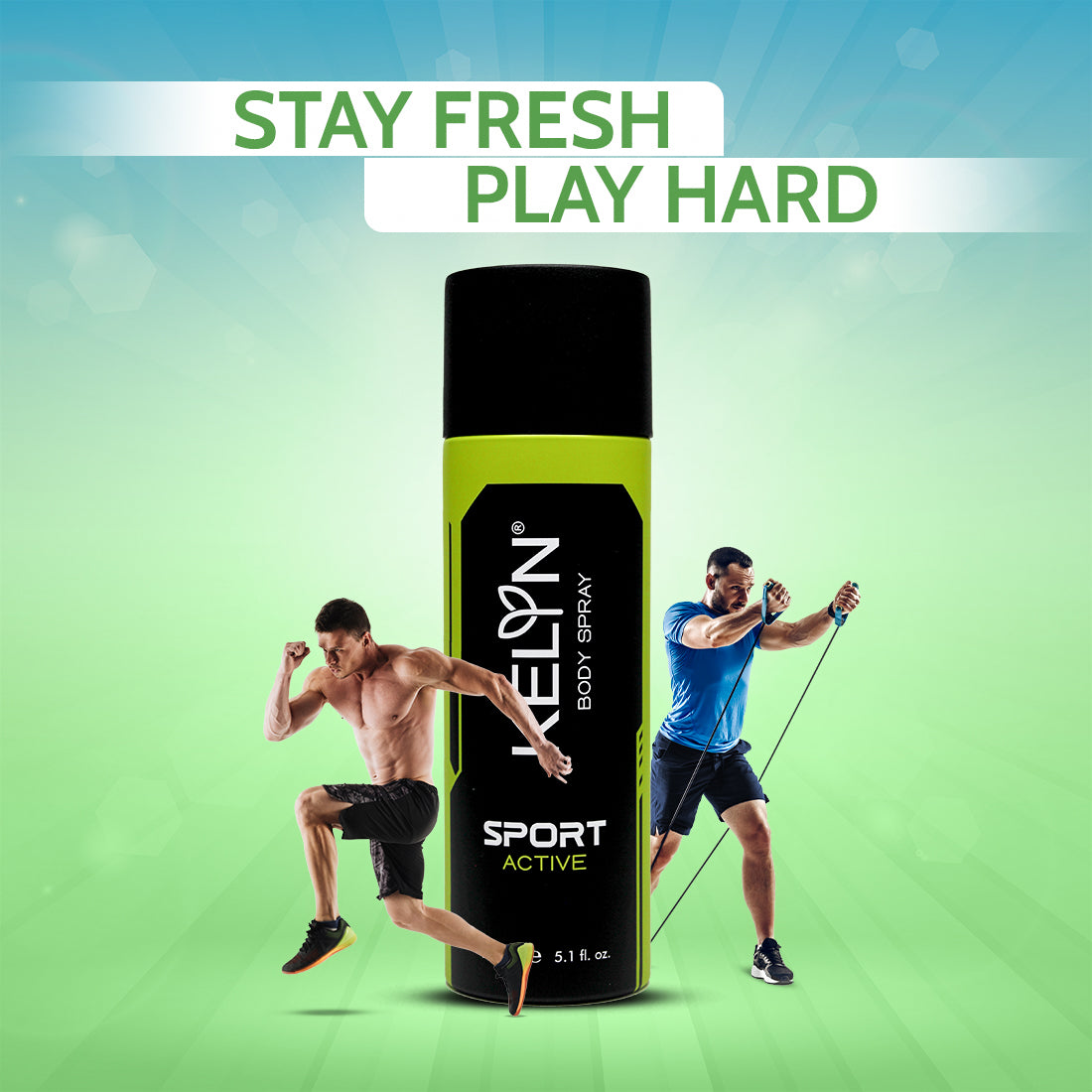 Sports Active Deodorant Body Spray, 150 ml