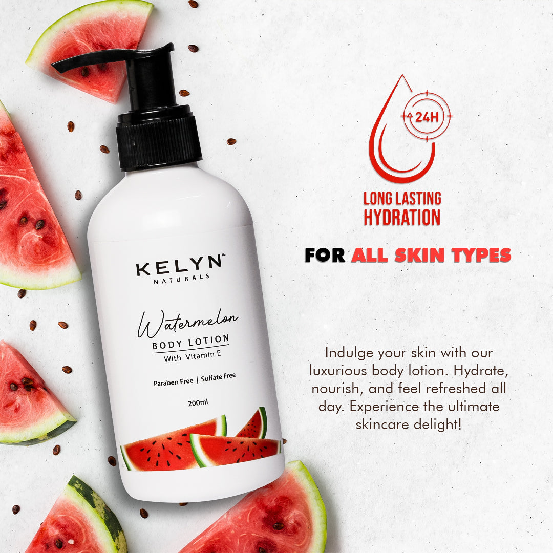 Watermelon Body Lotion with Vitamin E – 200ml