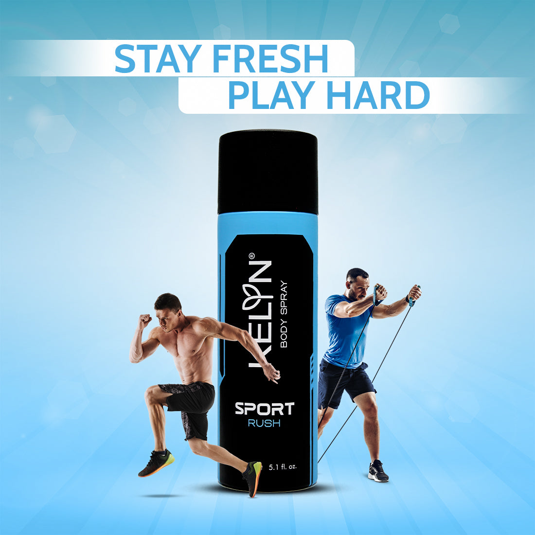 Sports Rush Deodorant Body Spray, 150 ml