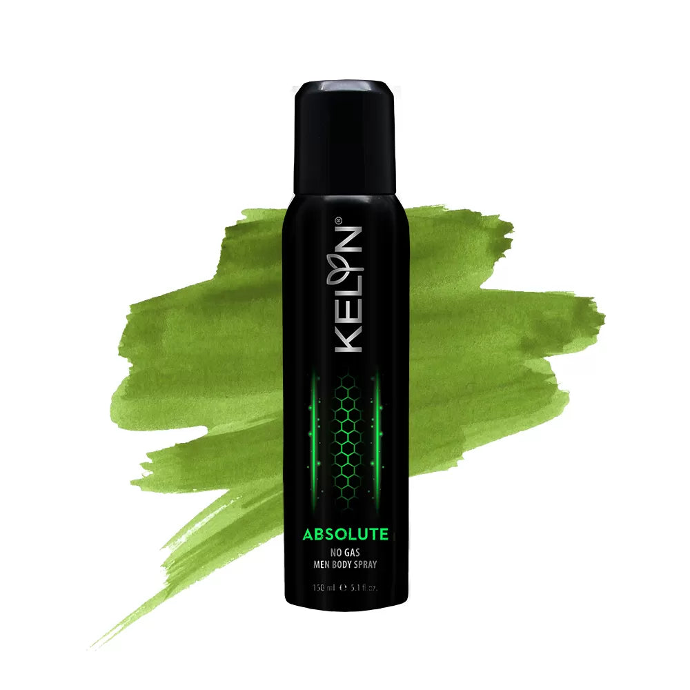 Absolute No Gas Deodorant For Men Body Spray, 150 ml