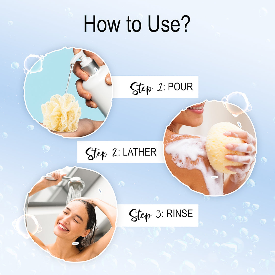 Lemon Body Wash with Vitamin E – 200ml