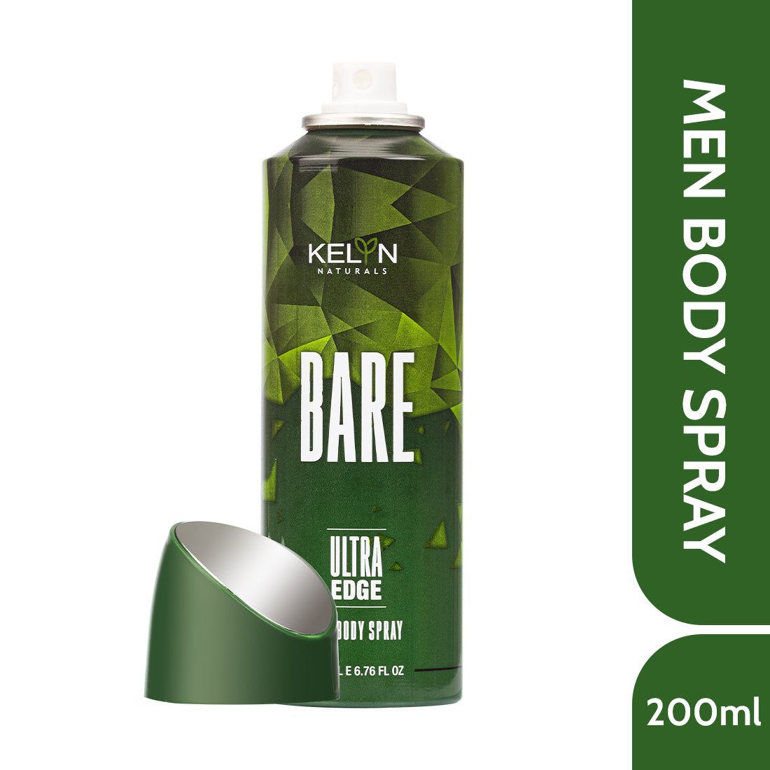 Bare Ultra Edge Deodorant for Men Body Spray, 200 ml