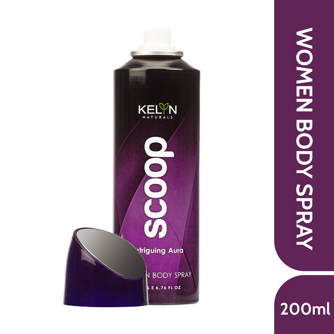 Scoop Deodorant for Women Body Spray, 200 ml